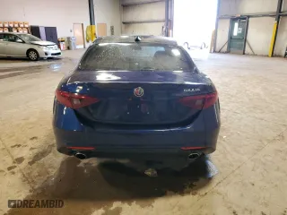 2020 Alfa Romeo Giulia Ti Sport with VIN ZARFANBN9L7626533, listed as a Copart auction lot 49007385 with 20,435 mi miles and Salvage Title. Bid and sale history available at carsss.com. Image 6.