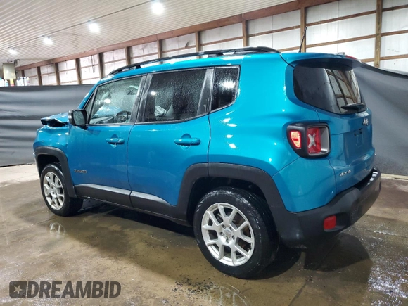 2021 Jeep Renegade Limited with VIN ZACNJDD19MPM29177, listed as a Copart auction lot 66339345 with 49,385 mi miles and Salvage title. Bid and sale history available at DreamBid. Image 2.