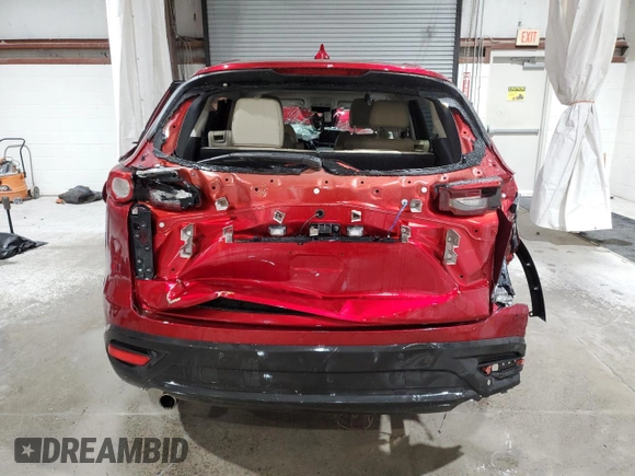 2020 Mazda CX-9 Touring with VIN JM3TCBCY4L0407946, listed as a Copart auction lot 59199245 with Not provided miles and Non repairable. Bid and sale history available at DreamBid. Image 6.
