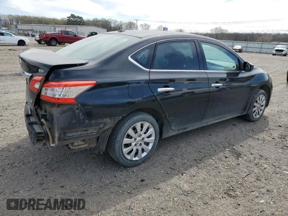 2014 Nissan Sentra SV with VIN 3N1AB7AP6EY263032, listed as a Copart auction lot 50011035 with 122,115 mi miles and Clean Title. Bid and sale history available at DreamBid. Image 3.