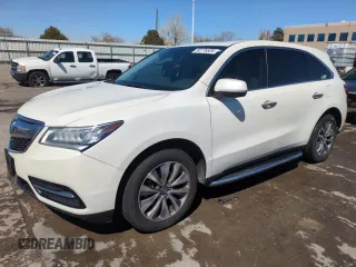 2015 Acura MDX Tech Pkg with VIN 5FRYD4H41FB022409, listed as a Copart auction lot 50775525 with 95,107 mi miles and Salvage Title. Bid and sale history available at carsss.com. Image 1.