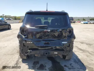 2018 Jeep Renegade Latitude with VIN ZACCJBBB3JPG90472, listed as a Copart auction lot 52718025 with 87,743 mi miles and Salvage Title. Bid and sale history available at carsss.com. Image 6.