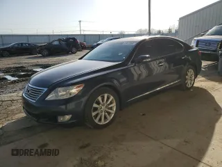 2012 Lexus LS 460 with VIN JTHCL5EF6C5015378, listed as a Copart auction lot 49617005 with 146,702 mi miles and Salvage title. Bid and sale history available at DreamBid. Image 1.
