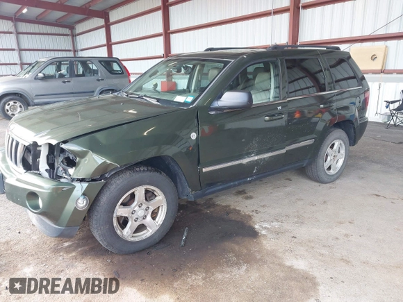 2006 Jeep Grand Cherokee Limited with VIN 1J8HR58NX6C296845, listed as a IAAI auction lot 41930202 with 179,285 mi miles. Bid and sale history available at carsss.com. Image 2.
