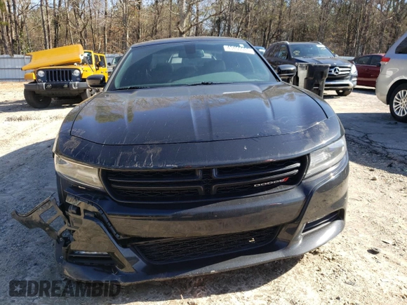 2018 Dodge Charger SXT Plus with VIN 2C3CDXHG8JH188294, listed as a Copart auction lot 43400985 with 105,942 mi miles and Salvage Title. Bid and sale history available at carsss.com. Image 5.
