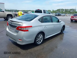 2013 Nissan Sentra FE+ S with VIN 3N1AB7AP5DL609003, listed as a IAAI auction lot 42107695 with 117,951 mi miles and . Bid and sale history available at DreamBid. Image 4.