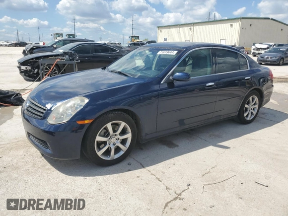 2006 Infiniti G35 with VIN JNKCV51E46M503844, listed as a Copart auction lot 71919444 with 109,390 mi miles and Clean Title. Bid and sale history available at DreamBid. Image 1.
