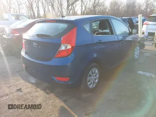 2017 Hyundai Accent SE with VIN KMHCT5AE6HU300248, listed as a IAAI auction lot 41860262 with 64,692 mi miles. Bid and sale history available at carsss.com. Image 4.