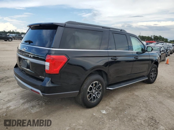 2022 Ford Expedition Max XLT with VIN 1FMJK1HT3NEA40615, listed as a Copart auction lot 78033004 with Not provided miles and Salvage title. Bid and sale history available at DreamBid. Image 3.