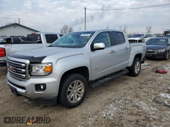 2019 GMC Canyon 4WD SLT with VIN 1GTG6DEN7K1134168, listed as a Copart auction lot 86510834 with 61,889 mi miles and Salvage Title. Bid and sale history available at carsss.com. Image 1.
