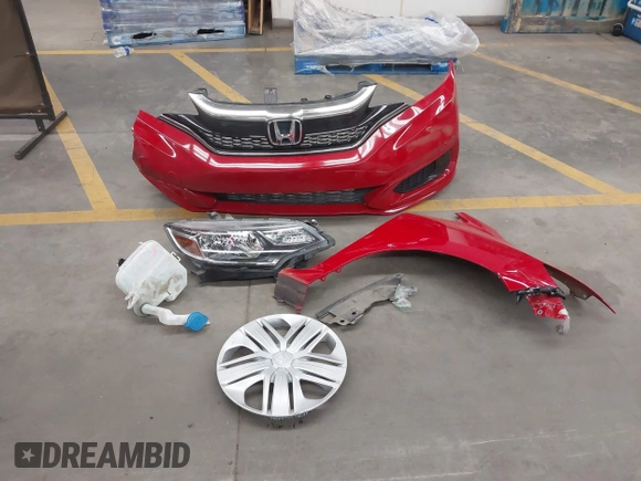 2020 Honda Fit LX with VIN 3HGGK5H44LM722944, listed as a IAAI auction lot 41703220 with 17,659 mi miles. Bid and sale history available at carsss.com. Image 12.