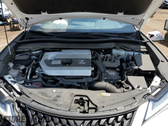 2021 Lexus UX 250h with VIN JTHX9JBH7M2042753, listed as a Copart auction lot 59631445 with 43,359 mi miles and Salvage title. Bid and sale history available at DreamBid. Image 12.