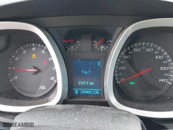 2010 Chevrolet Equinox LT w/1LT with VIN 2CNALDEW1A6347941, listed as a IAAI auction lot 42096042 with 263,829 mi miles. Bid and sale history available at carsss.com. Image 7.