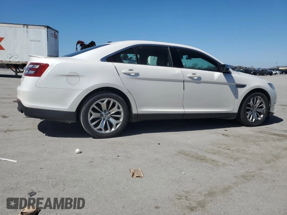 2013 Ford Taurus Limited z VIN 1FAHP2F8XDG202743, wystawiony jako Copart lot #48457145 z przebiegiem 161 331 mil mil oraz Szkoda całkowita • Salvage title. Historia ofert i sprzedaży dostępna na DreamBid. Obrazek 3.
