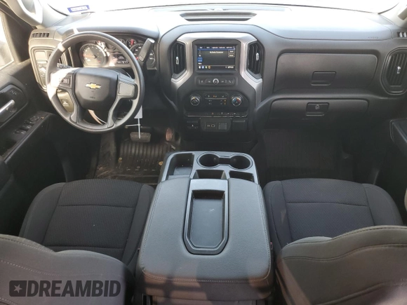 2022 Chevrolet Silverado 1500 with VIN 1GB2WLE78NF328371, listed as a Copart auction lot 53753955 with 70,645 mi miles and Salvage Title. Bid and sale history available at DreamBid. Image 8.