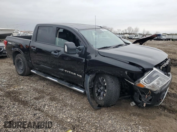 2018 Nissan Titan Pro-4X z VIN 1N6AA1E58JN523036, wystawiony jako Copart lot #45383075 z przebiegiem 153 047 mil mil oraz Czysty tytuł • Clean title. Historia ofert i sprzedaży dostępna na DreamBid. Obrazek 4.