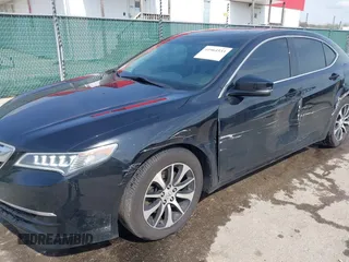 2016 Acura TLX with VIN 19UUB1F34GA006764, listed as a IAAI auction lot 41964533 with 144,292 mi miles. Bid and sale history available at carsss.com. Image 6.