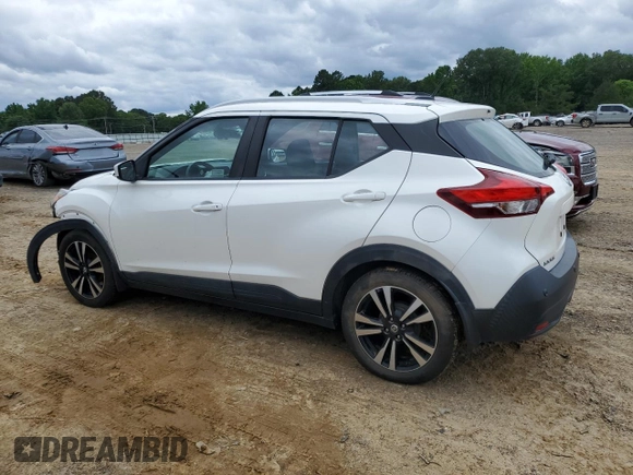 2020 Nissan Kicks SV with VIN 3N1CP5CV6LL546129, listed as a Copart auction lot 58555745 with 65,440 mi miles and Clean title. Bid and sale history available at DreamBid. Image 2.