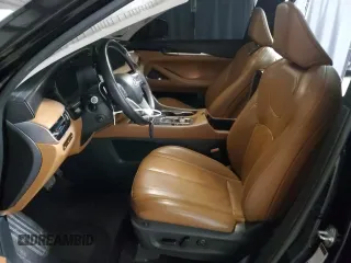 2022 Infiniti QX60 Sensory with VIN 5N1DL1GS6NC339921, listed as a Copart auction lot 83871054 with 23,570 mi miles and Salvage title. Bid and sale history available at DreamBid. Image 7.