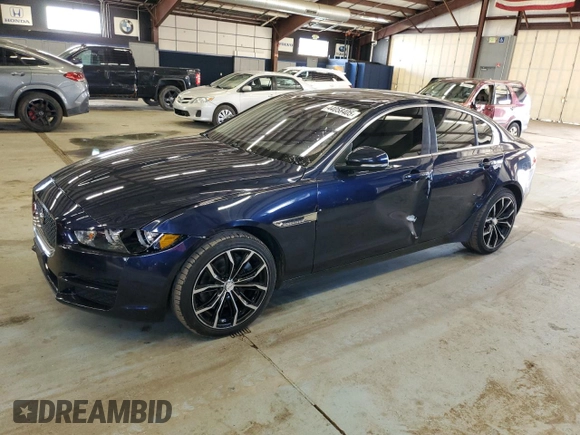 2018 Jaguar XE 25t Prestige with VIN SAJAK4FX1JCP18717, listed as a Copart auction lot 44058405 with 63,416 mi miles and Clean Title. Bid and sale history available at carsss.com. Image 1.