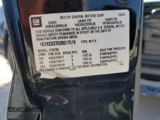 2003 Cadillac Escalade z VIN 1GYEC63T63R317510, wystawiony jako Copart lot #48515195 z przebiegiem 398 303 mil mil oraz Czysty tytuł • Clean title. Historia ofert i sprzedaży dostępna na DreamBid. Obrazek 13.