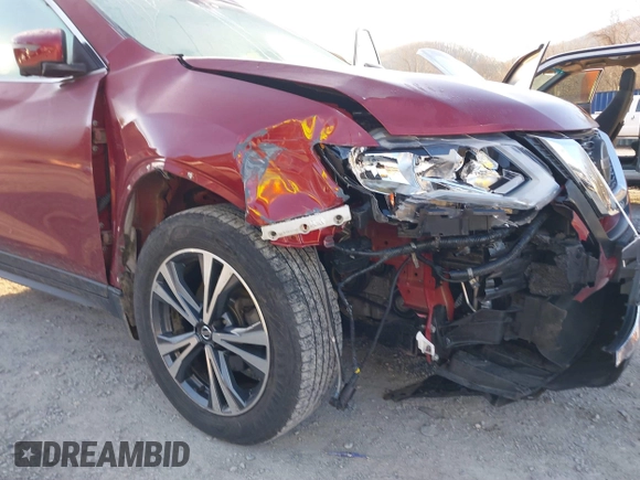 2019 Nissan Rogue SL with VIN 5N1AT2MV6KC744650, listed as a IAAI auction lot 41815344 with 82,773 mi miles. Bid and sale history available at carsss.com. Image 6.