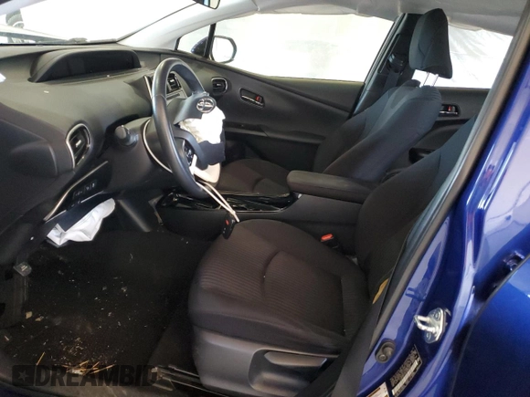 2017 Toyota Prius Two with VIN JTDKARFU5H3048009, listed as a Copart auction lot 59127355 with Not provided miles and Salvage title. Bid and sale history available at DreamBid. Image 7.