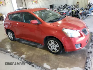 2009 Pontiac Vibe w/1SB with VIN 5Y2SP67059Z439698, listed as a Copart auction lot 75320774 with 132,107 mi miles and Salvage Title. Bid and sale history available at carsss.com. Image 4.