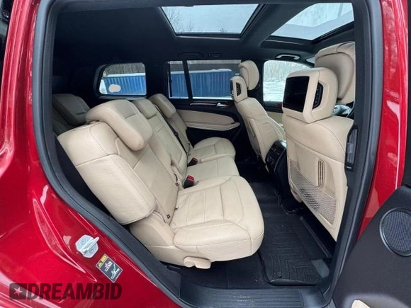 2018 Mercedes-Benz GLS 550 with VIN 4JGDF7DE1JB020273, listed as a Copart auction lot 47413425 with 36,949 mi miles and Clean title. Bid and sale history available at DreamBid. Image 6.