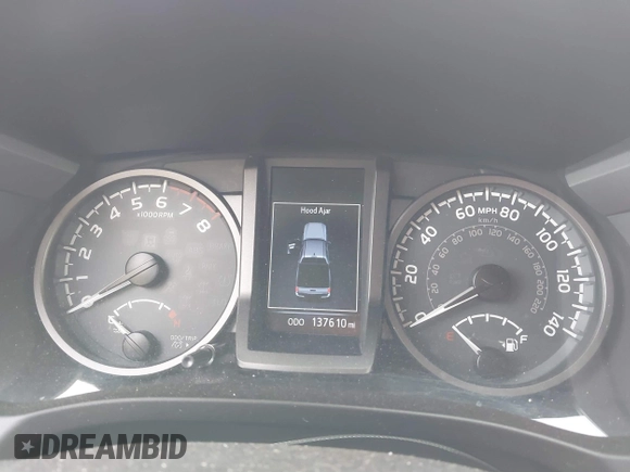 2017 Toyota Tacoma SR5 with VIN 3TMCZ5AN2HM063328, listed as a IAAI auction lot 41541775 with 137,610 mi miles and . Bid and sale history available at DreamBid. Image 7.