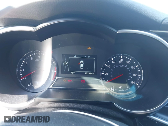 2015 Kia Optima SX Turbo with VIN 5XXGR4A63FG384894, listed as a IAAI auction lot 41843637 with 101,364 mi miles and . Bid and sale history available at DreamBid. Image 7.