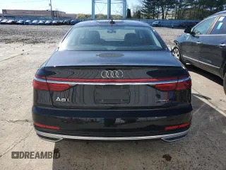 2020 Audi A8 L with VIN WAU8EAF83LN010663, listed as a Copart auction lot 49933994 with 35,756 mi miles. Bid and sale history available at carsss.com. Image 6.