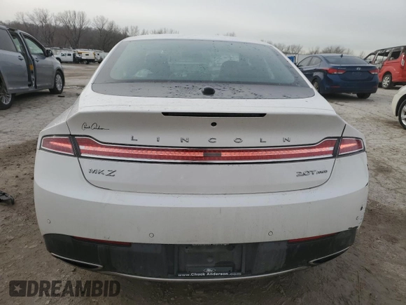 2018 Lincoln MKZ Reserve with VIN 3LN6L5F92JR602075, listed as a Copart auction lot 48020055 with 53,212 mi miles and Salvage Title. Bid and sale history available at DreamBid. Image 6.