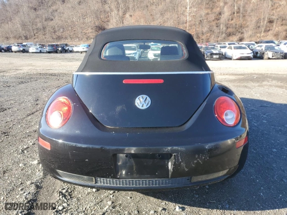 2008 Volkswagen New Beetle Convertible S with VIN 3VWPG31Y88M412737, listed as a Copart auction lot 84889384 with 81,086 mi miles and Clean Title. Bid and sale history available at carsss.com. Image 6.