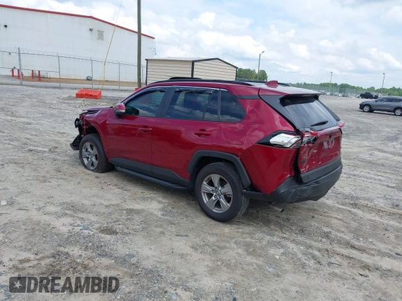 2023 Toyota RAV4 XLE with VIN 2T3W1RFVXPW289358, listed as a IAAI auction lot 42484886 with 20,107 mi miles and . Bid and sale history available at DreamBid. Image 3.