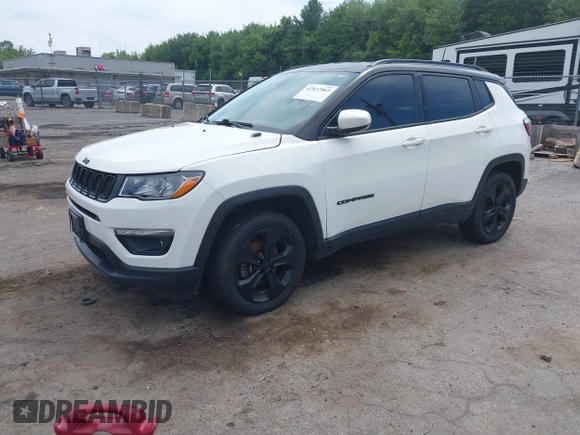 2018 Jeep Compass Latitude z VIN 3C4NJDBBXJT304529, wystawiony jako IAAI lot #42637865 z przebiegiem 112 662 mil mil oraz . Historia ofert i sprzedaży dostępna na DreamBid. Obrazek 19.