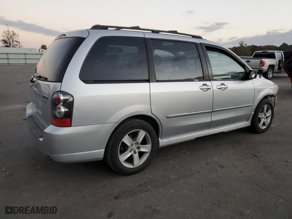 2004 Mazda MPV ES with VIN JM3LW28J840515765, listed as a Copart auction lot 79441054 with 282,466 mi miles and Salvage Title. Bid and sale history available at carsss.com. Image 3.