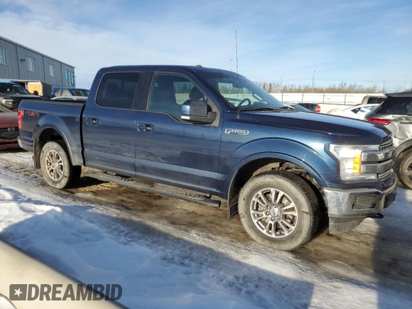 2018 Ford F-150 XL with VIN 1FTEW1EP8JFD35411, listed as a Copart auction lot 46661125 with 188,352 mi miles and Salvage Title. Bid and sale history available at DreamBid. Image 4.