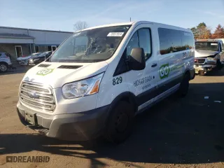 2018 Ford Transit Wagon XL with VIN 1FMZK1ZM4JKA71829, listed as a Copart auction lot 76937924 with 279,420 mi miles and Salvage Title. Bid and sale history available at carsss.com. Image 1.