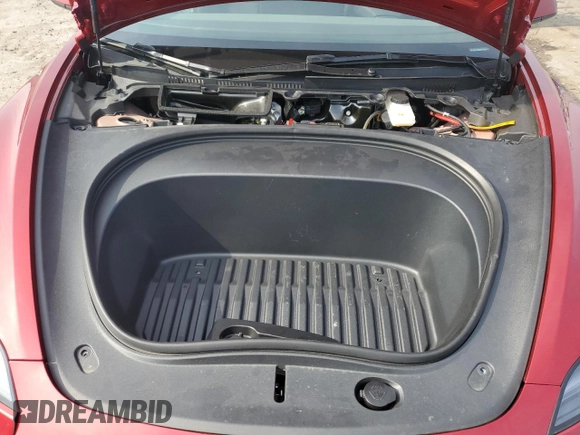 2025 Tesla Model 3 Long Range with VIN 5YJ3E1EB5SF895861, listed as a Copart auction lot 60513665 with 5,637 mi miles and Salvage title. Bid and sale history available at DreamBid. Image 11.