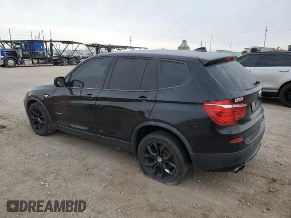 2011 BMW X3 35i with VIN 5UXWX7C57BL731336, listed as a Copart auction lot 44536085 with 117,638 mi miles and Clean Title. Bid and sale history available at DreamBid. Image 2.