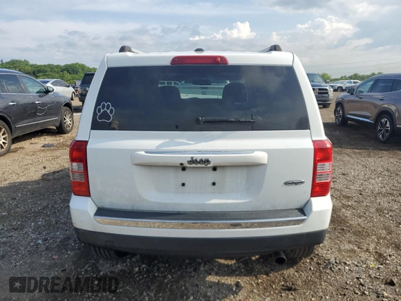 2017 Jeep Patriot High Altitude with VIN 1C4NJPFA7HD151210, listed as a Copart auction lot 61263015 with 128,276 mi miles and Salvage title. Bid and sale history available at DreamBid. Image 6.
