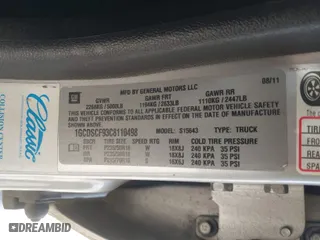 2012 Chevrolet Colorado LT w/1LT with VIN 1GCDSCF93C8110498, listed as a IAAI auction lot 41844022 with 205,737 mi miles. Bid and sale history available at carsss.com. Image 9.