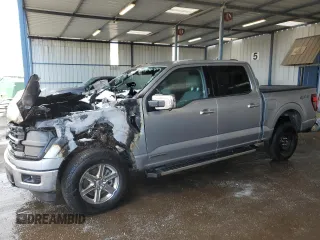 2024 Ford F-150 XLT with VIN 1FTFW3LD9RFA16491, listed as a Copart auction lot 45208435 with 0 mi miles and Non Repairable. Bid and sale history available at carsss.com. Image 1.