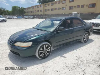 2001 Honda Accord EX z VIN 1HGCG16541A018192, wystawiony jako Copart lot #57105765 z przebiegiem 173 270 mil mil oraz Szkoda całkowita • Salvage title. Historia ofert i sprzedaży dostępna na DreamBid. Obrazek 1.