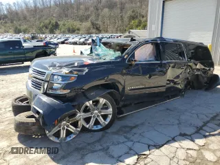 2016 Chevrolet Suburban LTZ with VIN 1GNSKJKC8GR288248, listed as a Copart auction lot 49690715 with Not Provided miles and Salvage Title. Bid and sale history available at DreamBid. Image 1.