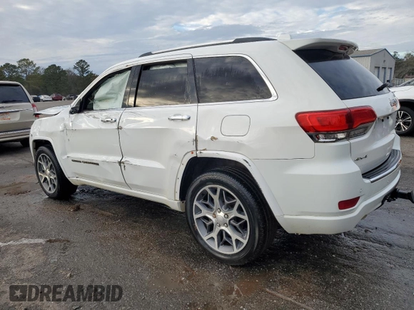 2021 Jeep Grand Cherokee Overland with VIN 1C4RJFCG1MC671472, listed as a Copart auction lot 86326714 with 103,760 mi miles and Salvage title. Bid and sale history available at DreamBid. Image 2.