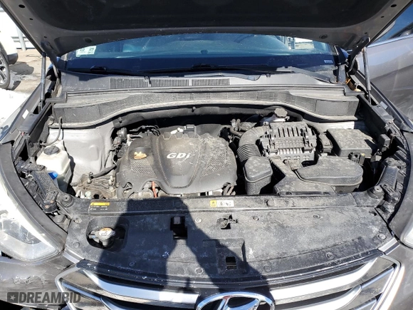 2016 Hyundai Santa Fe Sport with VIN 5XYZUDLBXGG315201, listed as a Copart auction lot 46097065 with 114,747 mi miles and Salvage Title. Bid and sale history available at carsss.com. Image 12.
