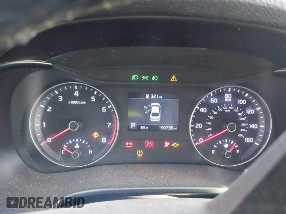 2019 Kia Forte S with VIN 3KPF34ADXKE025881, listed as a IAAI auction lot 41181529 with 190,736 mi miles and . Bid and sale history available at carsss.com. Image 7.
