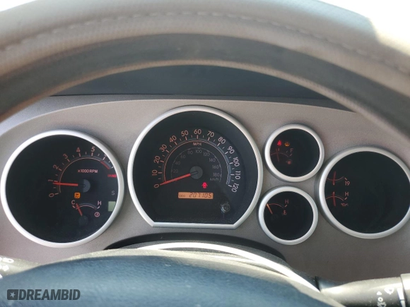 2012 Toyota Tundra 4WD Truck with VIN 5TFUW5F12CX269786, listed as a Copart auction lot 67516204 with 207,105 mi miles and Salvage Title. Bid and sale history available at carsss.com. Image 9.